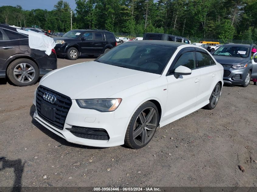 2016 Audi A3 2.0T Premium VIN: WAUB8GFF9G1100430 Lot: 39563446