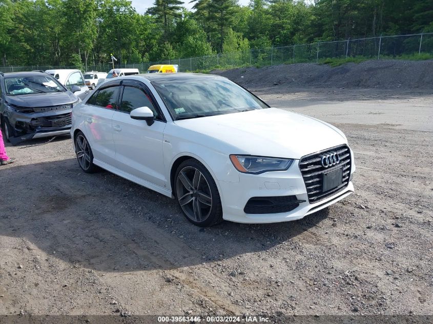 2016 Audi A3 2.0T Premium VIN: WAUB8GFF9G1100430 Lot: 39563446