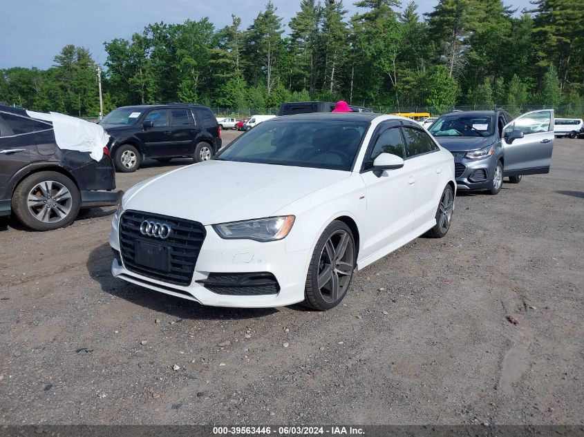 2016 Audi A3 2.0T Premium VIN: WAUB8GFF9G1100430 Lot: 39563446