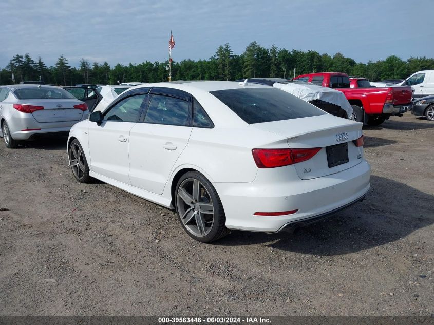 2016 Audi A3 2.0T Premium VIN: WAUB8GFF9G1100430 Lot: 39563446