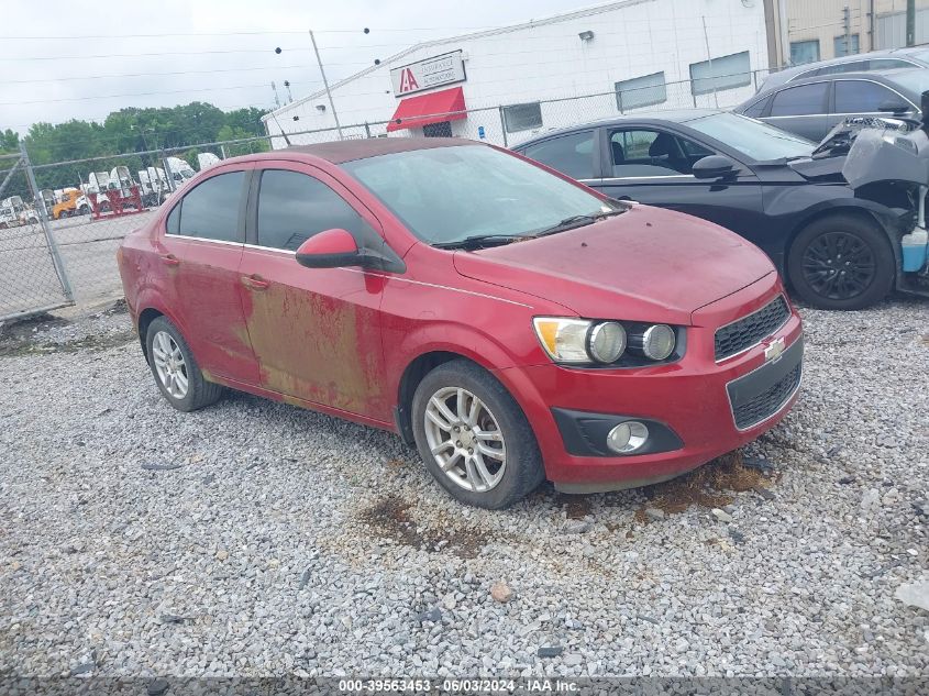 2013 Chevrolet Sonic Lt Auto VIN: 1G1JC5SHXD4143203 Lot: 39563453