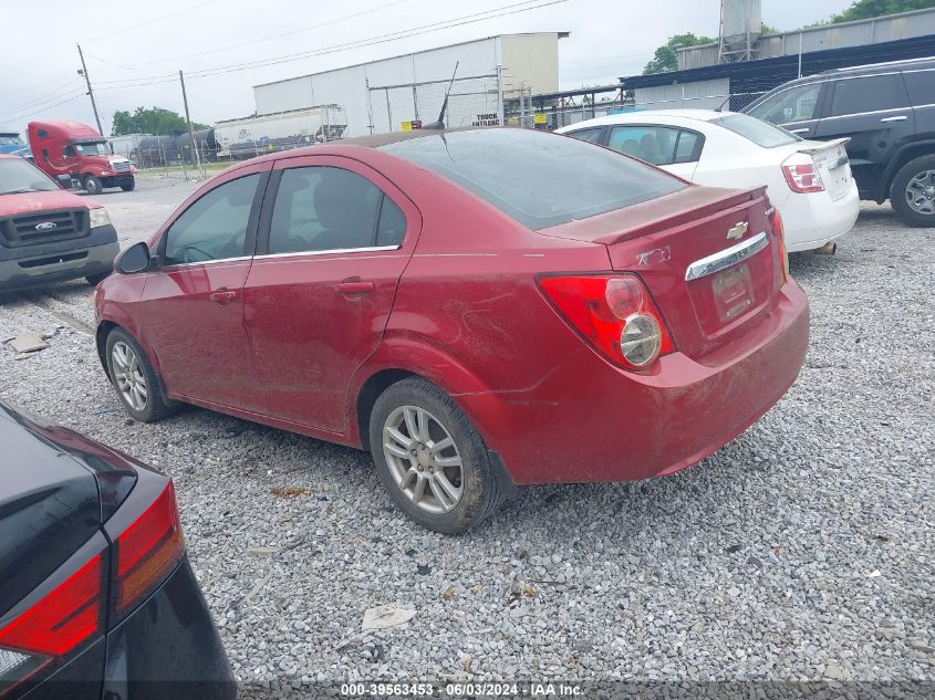 2013 Chevrolet Sonic Lt Auto VIN: 1G1JC5SHXD4143203 Lot: 39563453