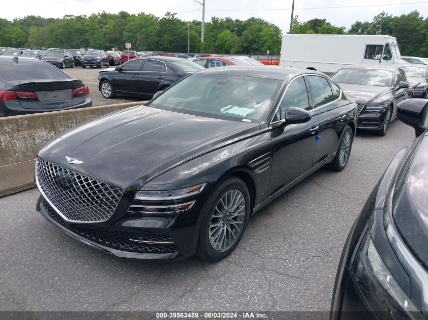 2024 Genesis G80 Advanced VIN: KMTGB4SC4RU241347 Lot: 39563459