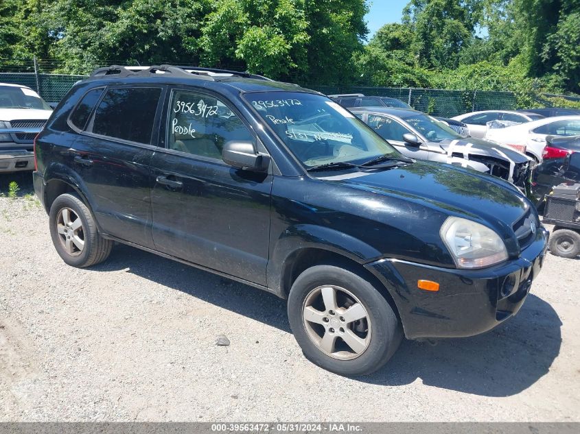 2006 Hyundai Tucson Gl VIN: KM8JM12B96U251447 Lot: 39563472