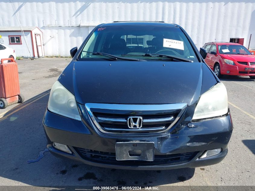 2006 Honda Odyssey Touring VIN: 5FNRL38816B003512 Lot: 39563475