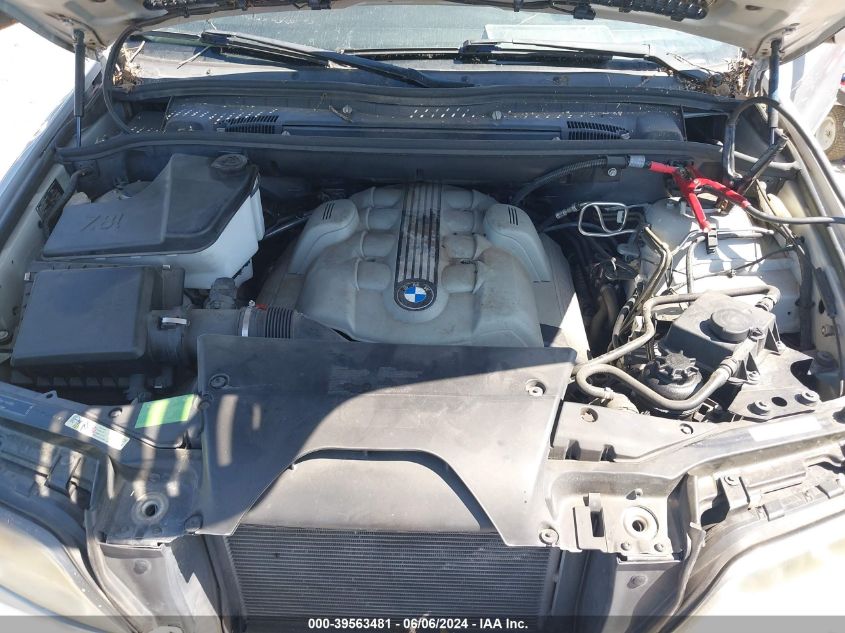 2006 BMW X5 4.4I VIN: 5UXFB53526LV21039 Lot: 39563481