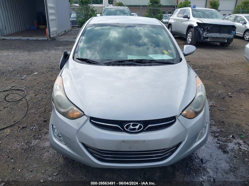 2012 Hyundai Elantra Gls VIN: 5NPDH4AE3CH072894 Lot: 39563491
