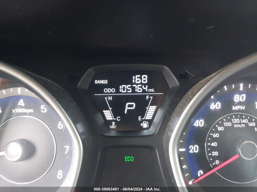 2012 Hyundai Elantra Gls VIN: 5NPDH4AE3CH072894 Lot: 39563491