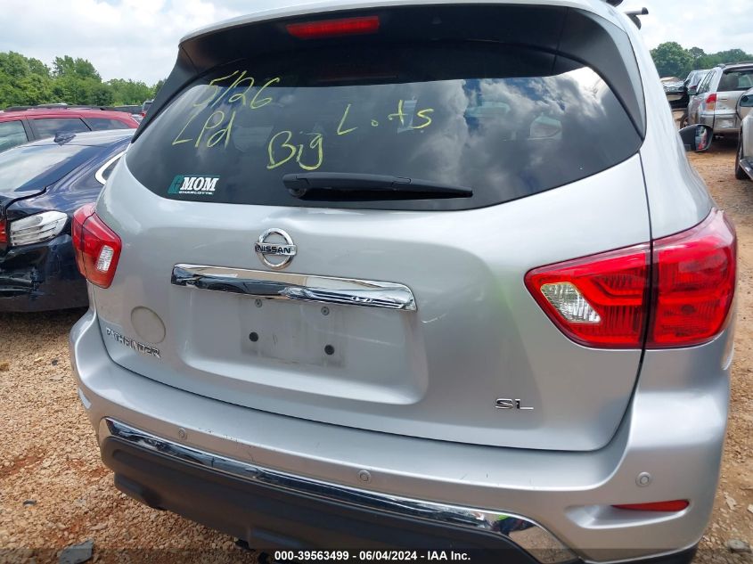 2020 Nissan Pathfinder Sl 2Wd VIN: 5N1DR2CN6LC579004 Lot: 39563499