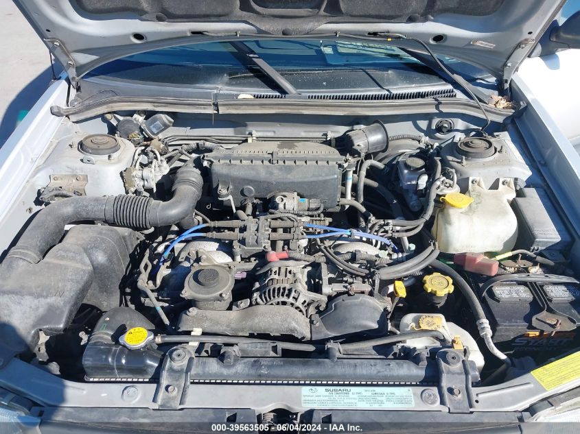 2000 Subaru Forester L VIN: JF1SF6354YH706246 Lot: 39563505