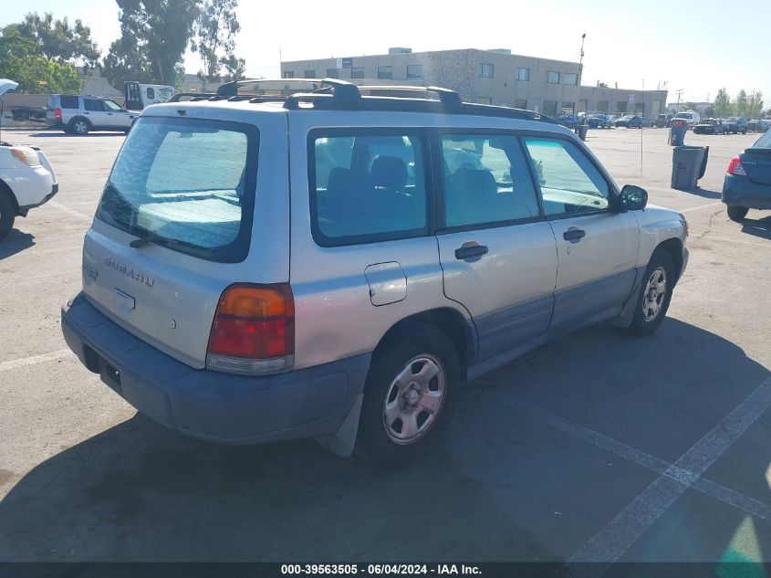 2000 Subaru Forester L VIN: JF1SF6354YH706246 Lot: 39563505