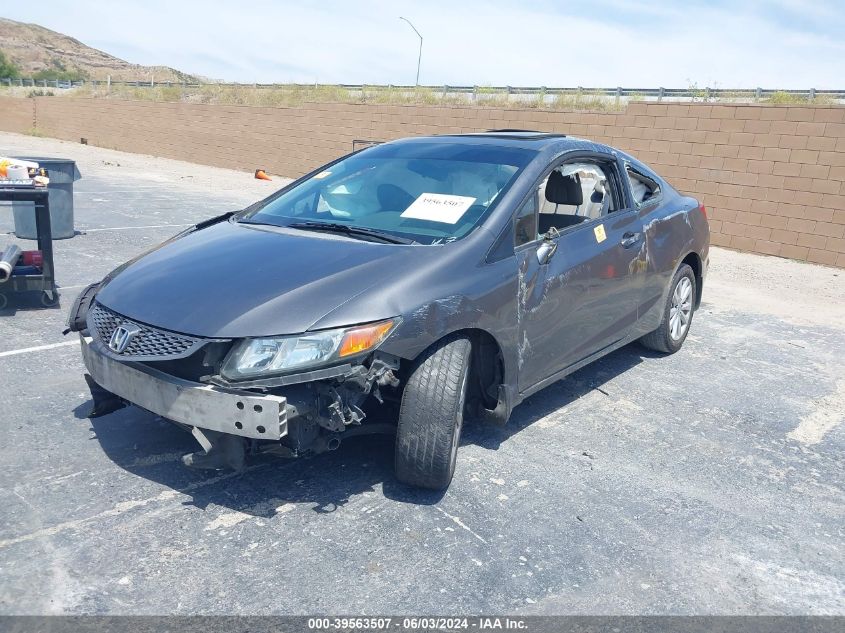 2012 Honda Civic Ex-L VIN: 2HGFG3B07CH516166 Lot: 39563507