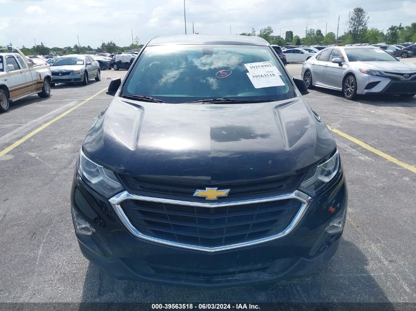 2018 Chevrolet Equinox Ls VIN: 2GNAXHEVXJ6277256 Lot: 39563518