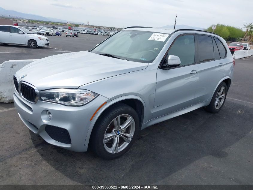 2015 BMW X5 Sdrive35I VIN: 5UXKR2C50F0H36836 Lot: 39563522