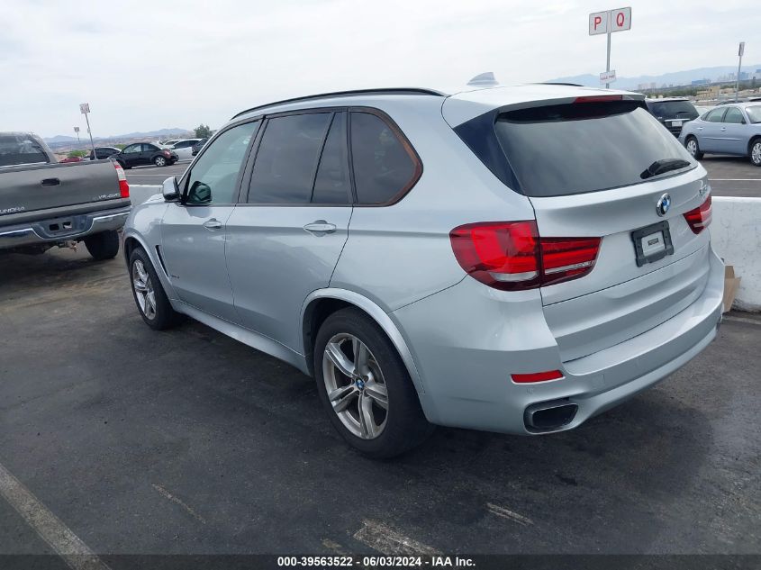 2015 BMW X5 Sdrive35I VIN: 5UXKR2C50F0H36836 Lot: 39563522