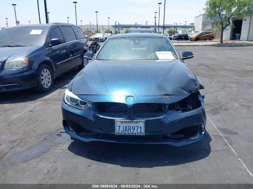 2015 BMW 435I VIN: WBA3T3C50FP738956 Lot: 39563524