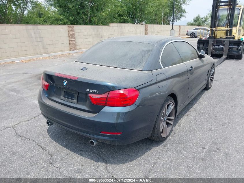 2015 BMW 435I VIN: WBA3T3C50FP738956 Lot: 39563524