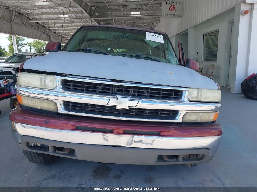 2002 Chevrolet Tahoe Lt VIN: 1GNEC13Z92J337560 Lot: 39563528