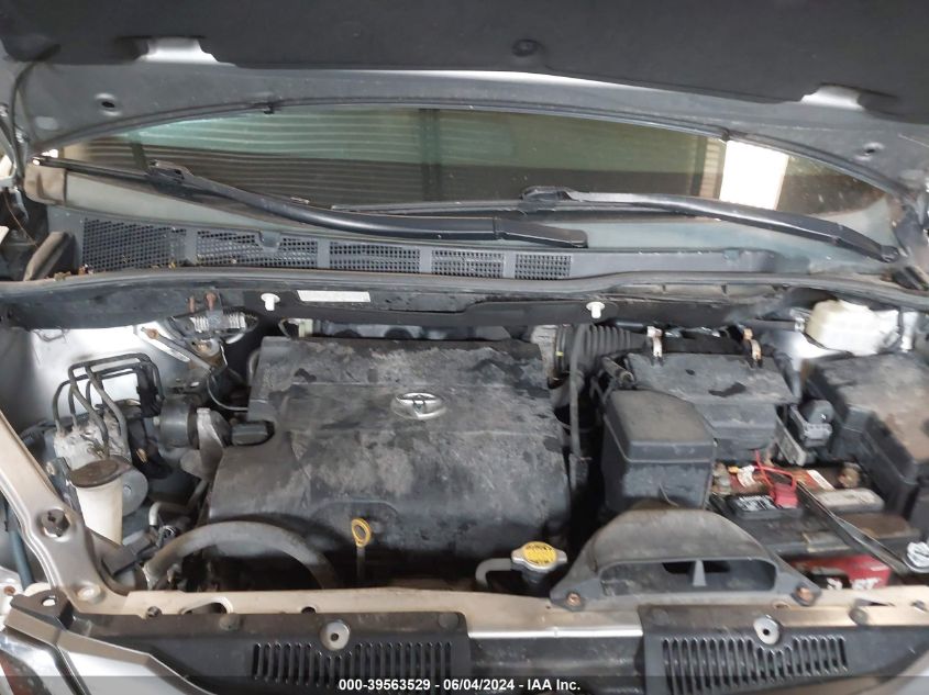 2011 Toyota Sienna Xle V6 VIN: 5TDYK3DC1BS039926 Lot: 39563529