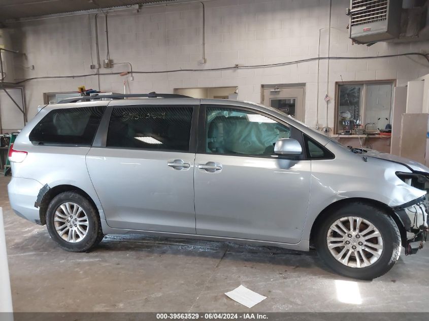2011 Toyota Sienna Xle V6 VIN: 5TDYK3DC1BS039926 Lot: 39563529