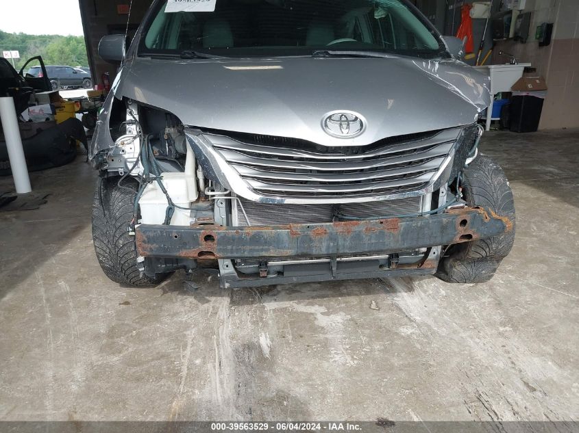 2011 Toyota Sienna Xle V6 VIN: 5TDYK3DC1BS039926 Lot: 39563529