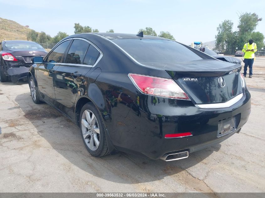 2012 Acura Tl 3.5 VIN: 19UUA8F54CA033311 Lot: 39563532