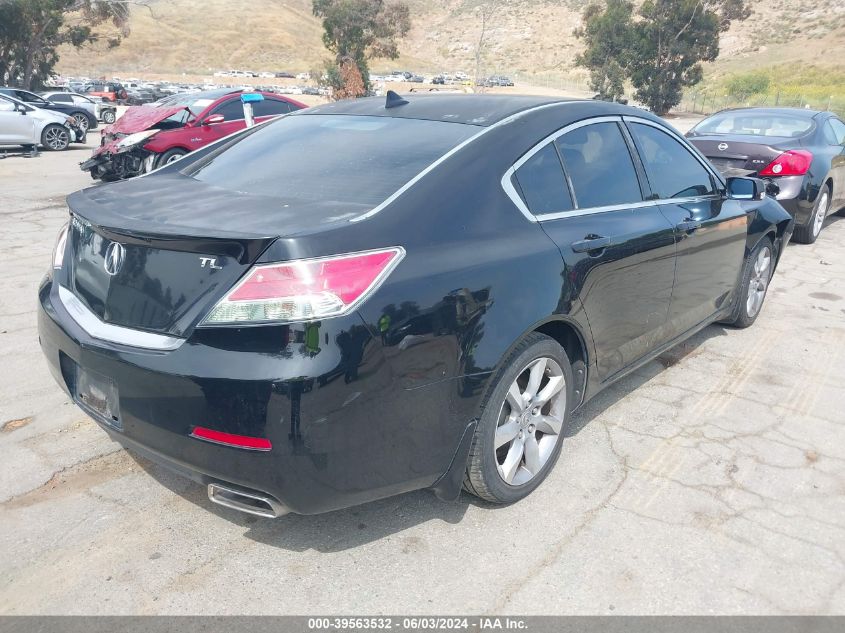 2012 Acura Tl 3.5 VIN: 19UUA8F54CA033311 Lot: 39563532