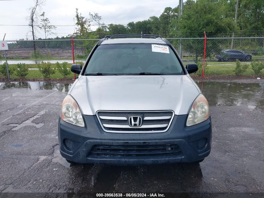 2005 Honda Cr-V Lx VIN: JHLRD68515C017512 Lot: 39563538