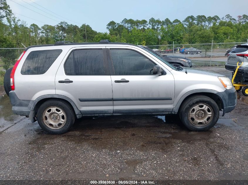 2005 Honda Cr-V Lx VIN: JHLRD68515C017512 Lot: 39563538