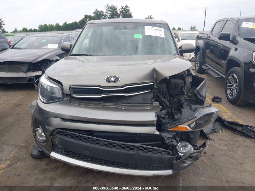 2018 Kia Soul + VIN: KNDJP3A5XJ7510991 Lot: 39563540