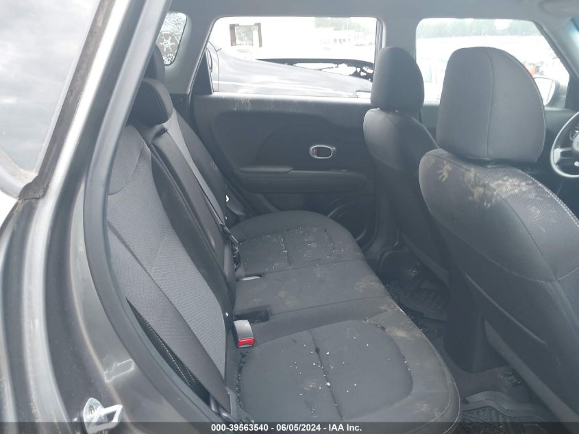 2018 Kia Soul + VIN: KNDJP3A5XJ7510991 Lot: 39563540