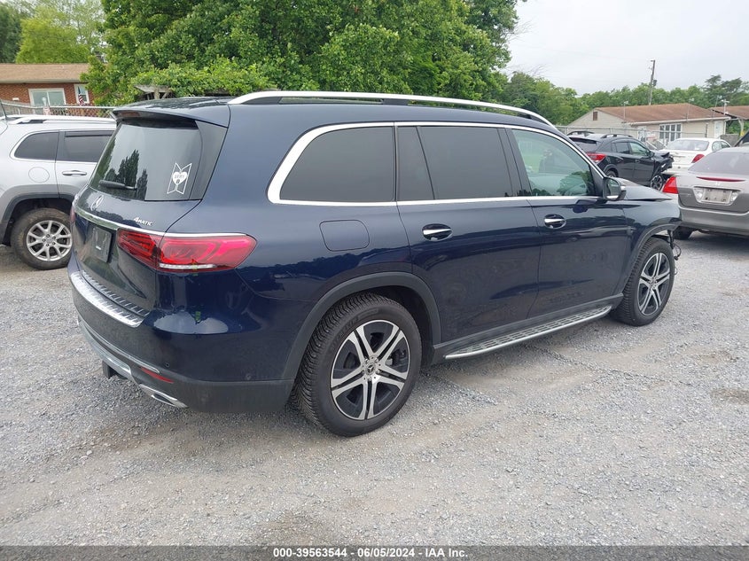2022 Mercedes-Benz Gls 450 4Matic VIN: 4JGFF5KE1NA667865 Lot: 39563544