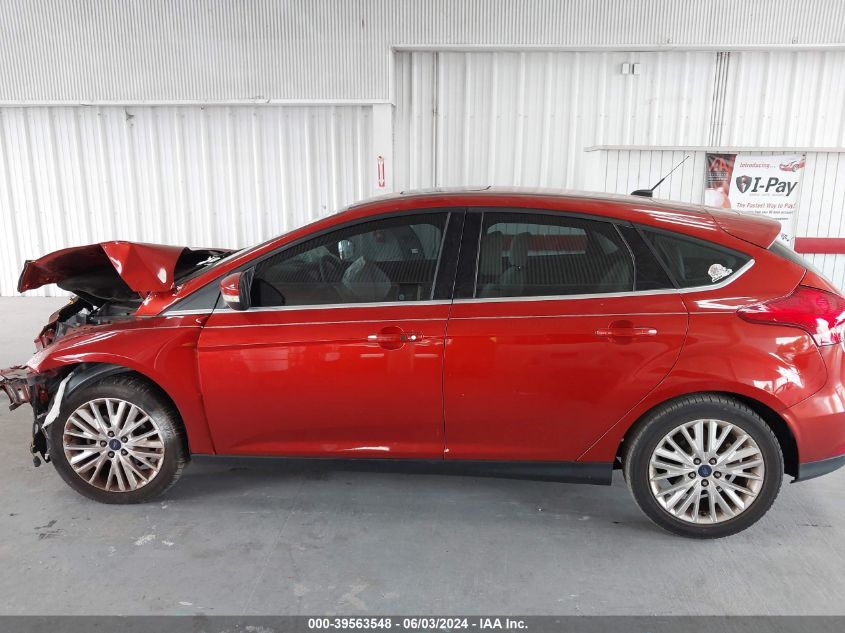 2018 Ford Focus Titanium VIN: 1FADP3N24JL238724 Lot: 39563548