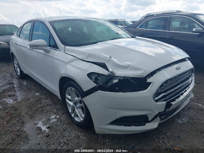 2016 Ford Fusion Se VIN: 3FA6P0H74GR390320 Lot: 39563551