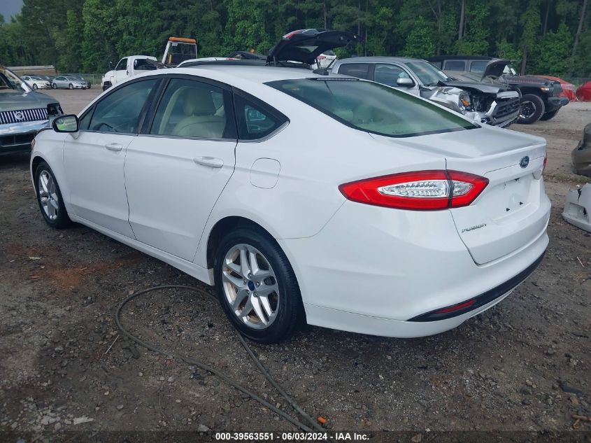 2016 FORD FUSION SE - 3FA6P0H74GR390320