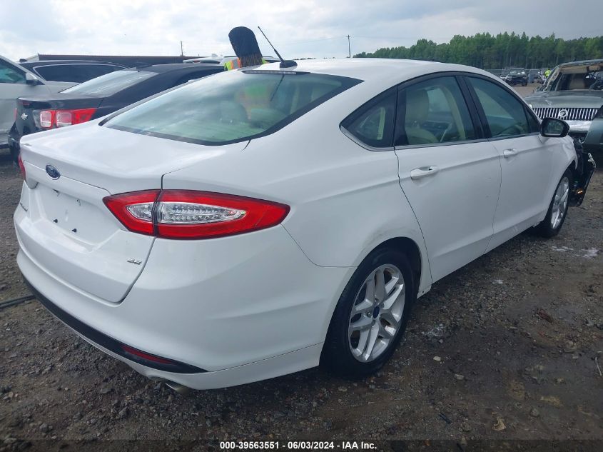 2016 Ford Fusion Se VIN: 3FA6P0H74GR390320 Lot: 39563551