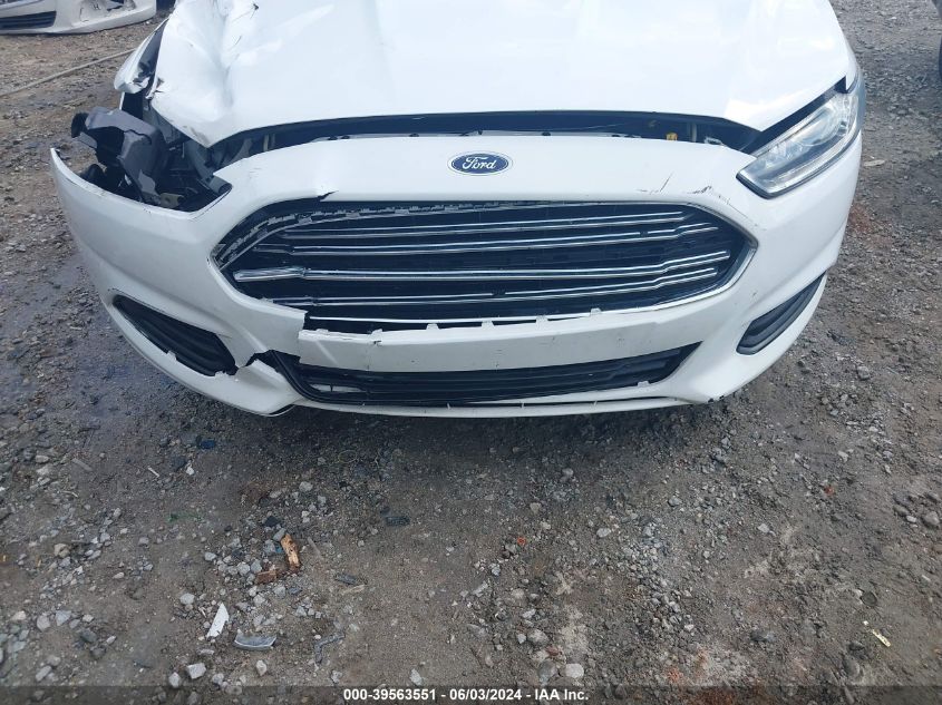 2016 FORD FUSION SE - 3FA6P0H74GR390320