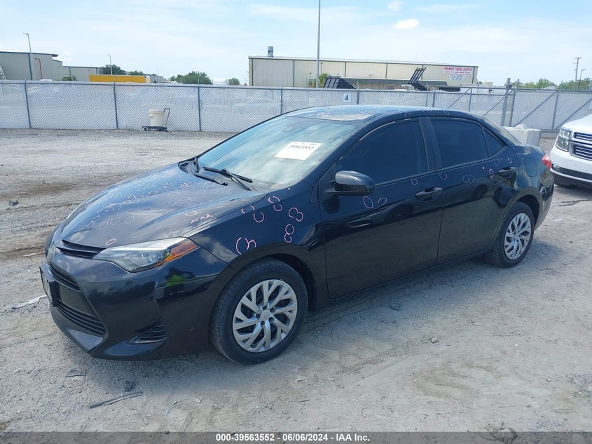 2019 TOYOTA COROLLA LE - 2T1BURHE2KC212389