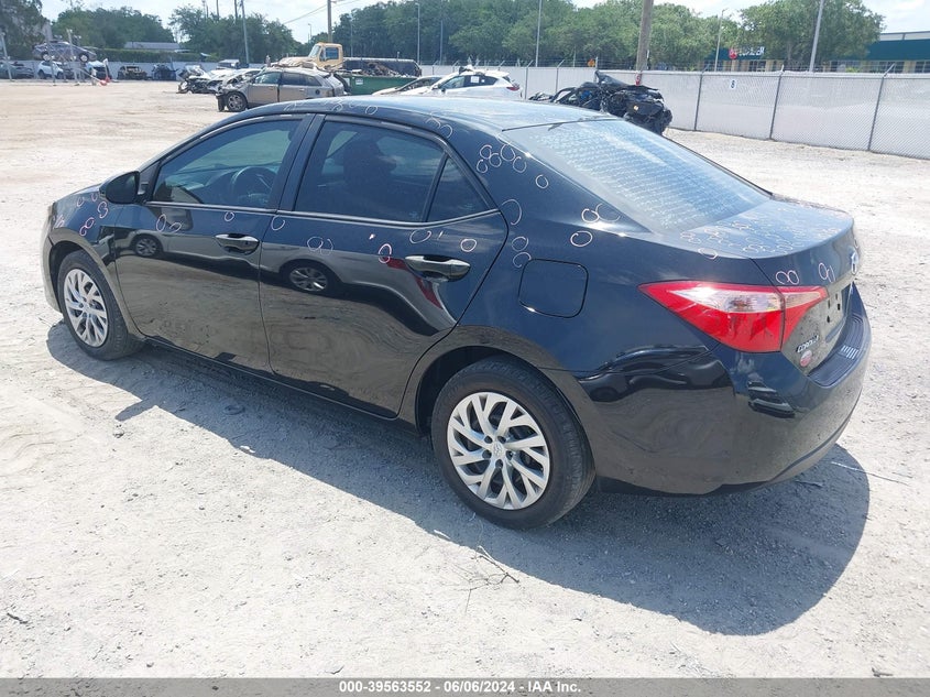 2019 TOYOTA COROLLA LE - 2T1BURHE2KC212389