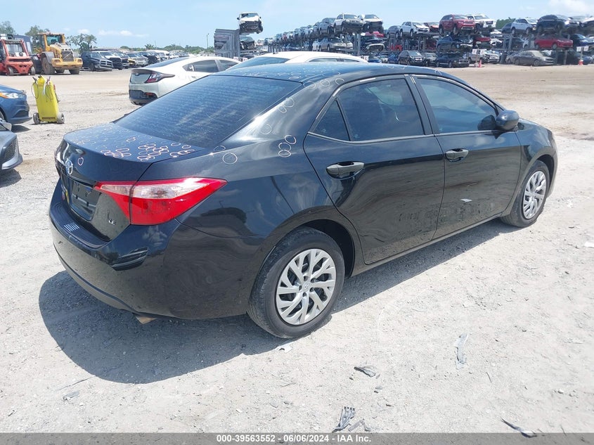 2019 TOYOTA COROLLA LE - 2T1BURHE2KC212389