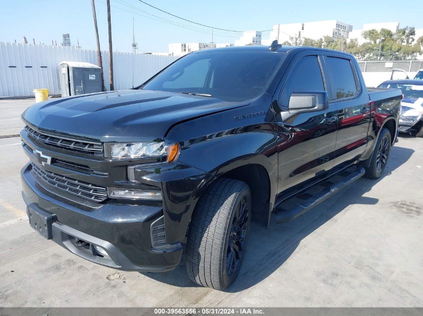 2022 Chevrolet Silverado 1500 Ltd 2Wd Short Bed Rst VIN: 1GCPWDED3NZ197118 Lot: 39563556