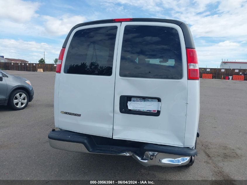 2020 Chevrolet Express Passenger Rwd 3500 Extended Wheelbase Lt VIN: 1GAZGPFG9L1209597 Lot: 39563561