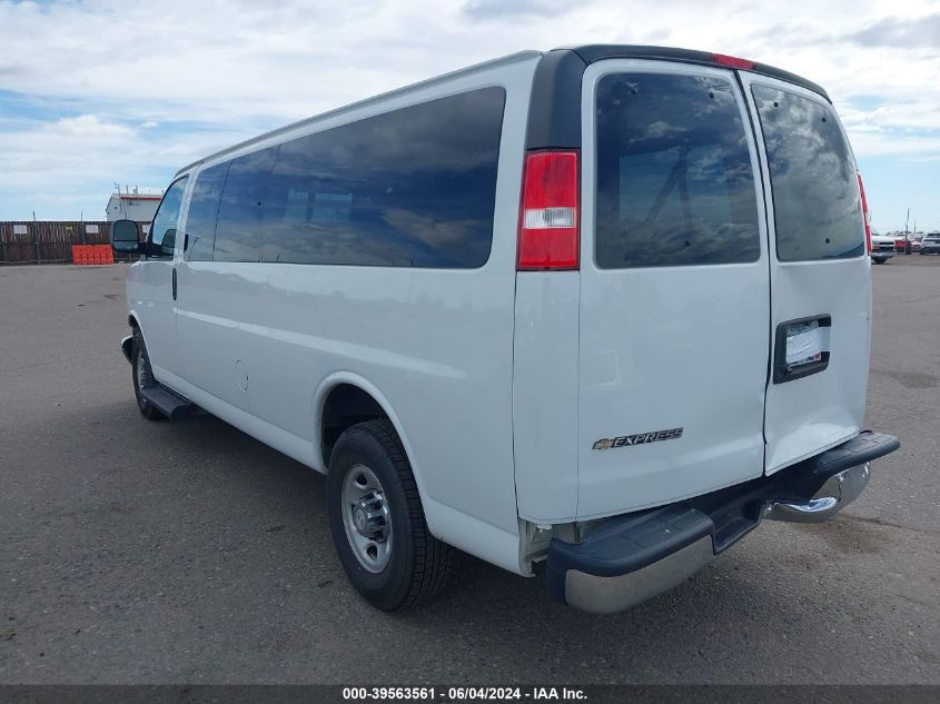 2020 Chevrolet Express Passenger Rwd 3500 Extended Wheelbase Lt VIN: 1GAZGPFG9L1209597 Lot: 39563561