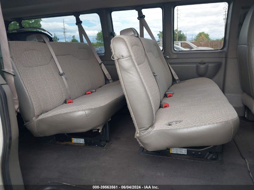 2020 Chevrolet Express Passenger Rwd 3500 Extended Wheelbase Lt VIN: 1GAZGPFG9L1209597 Lot: 39563561