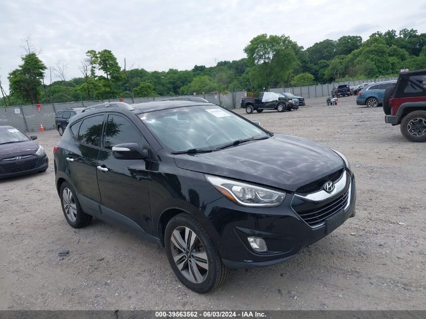 2015 Hyundai Tucson Limited VIN: KM8JUCAG0FU976265 Lot: 39563562