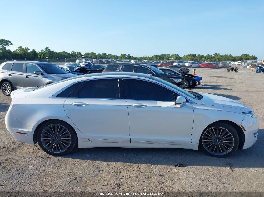 2016 Lincoln Mkz VIN: 3LN6L2G99GR604931 Lot: 39563571