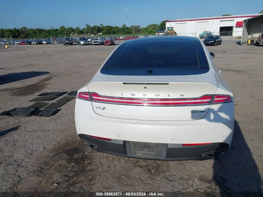 2016 Lincoln Mkz VIN: 3LN6L2G99GR604931 Lot: 39563571