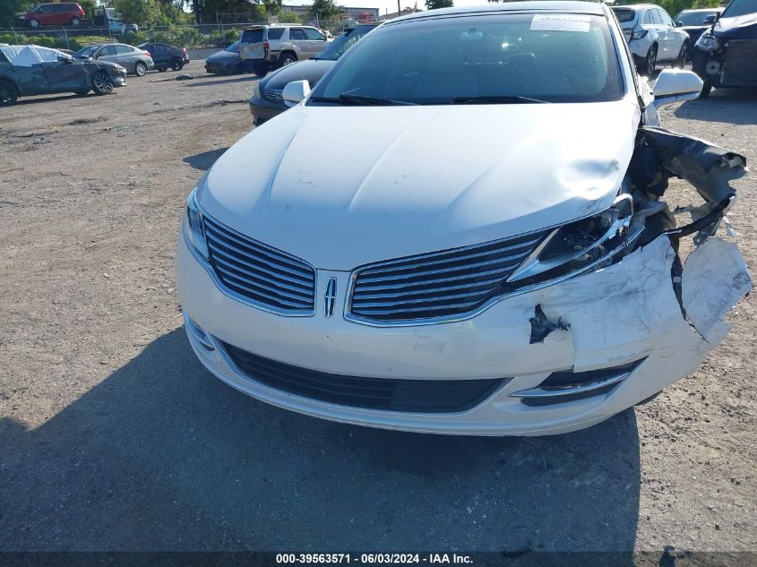 2016 Lincoln Mkz VIN: 3LN6L2G99GR604931 Lot: 39563571
