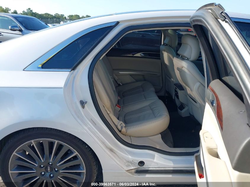 2016 Lincoln Mkz VIN: 3LN6L2G99GR604931 Lot: 39563571