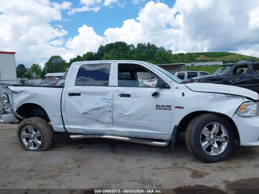 2018 Ram 1500 Express 4X4 5'7 Box VIN: 1C6RR7KT7JS314383 Lot: 39563573